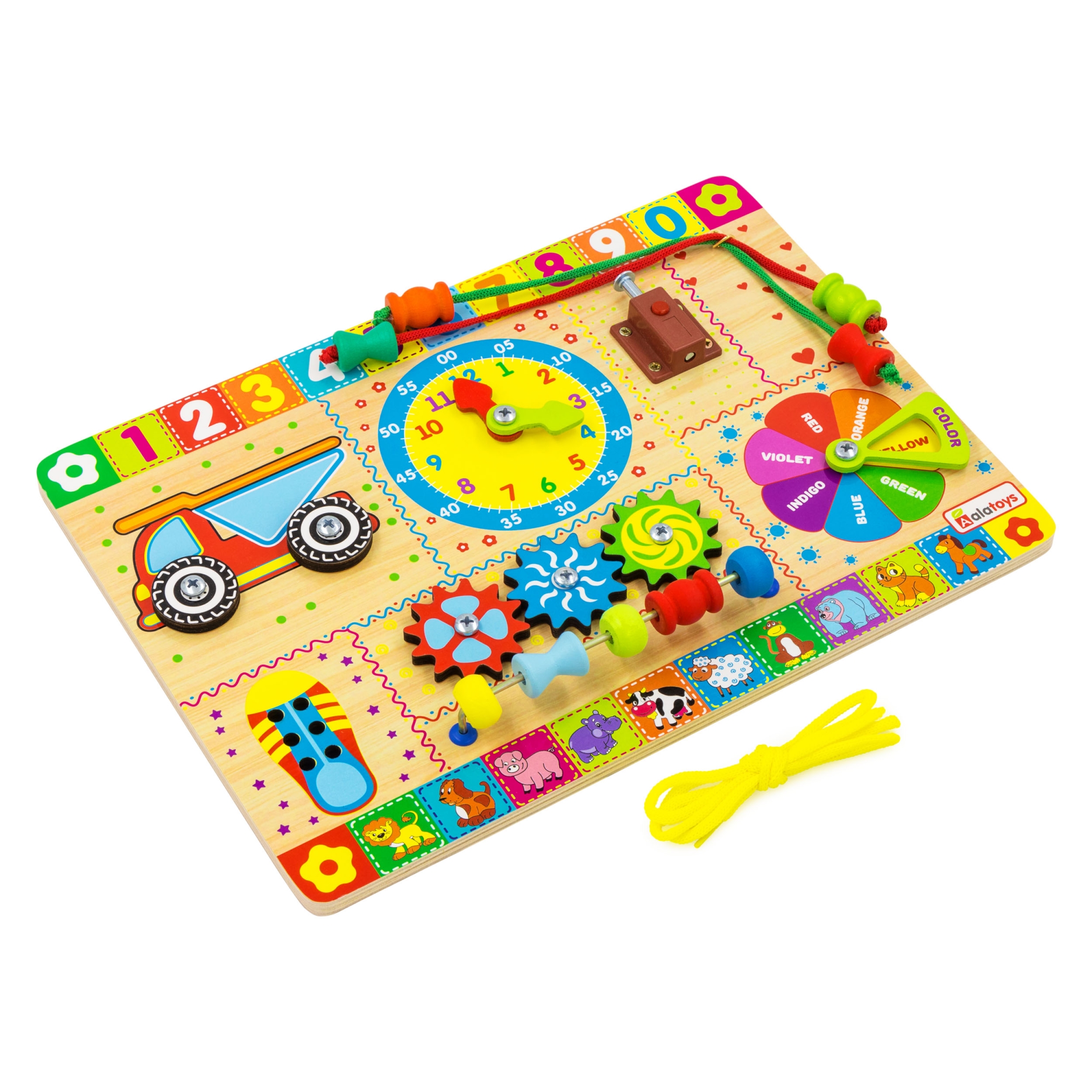 Игрушка Alatoys бизиборд - фото 3