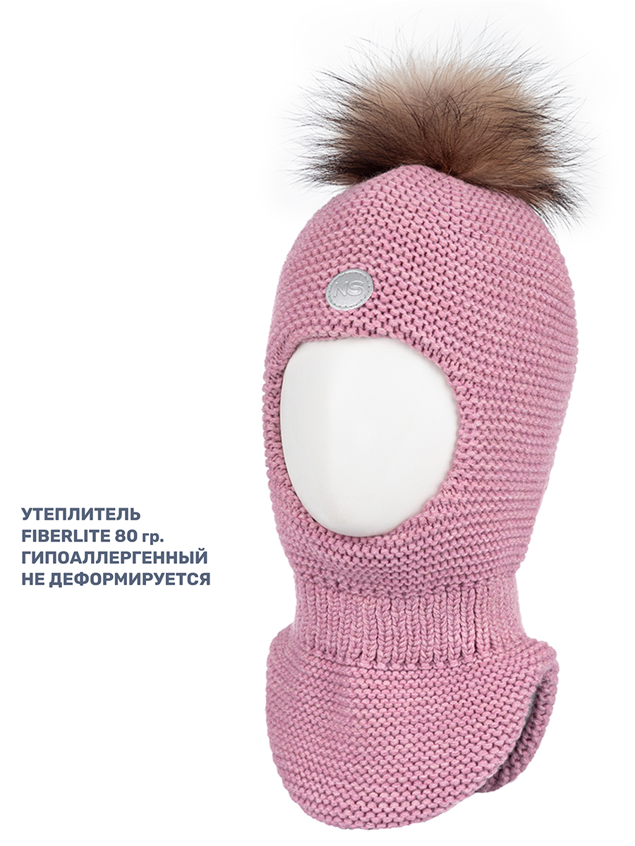 Шапка NIKASTYLE 10з15324 сухая роза - фото 3