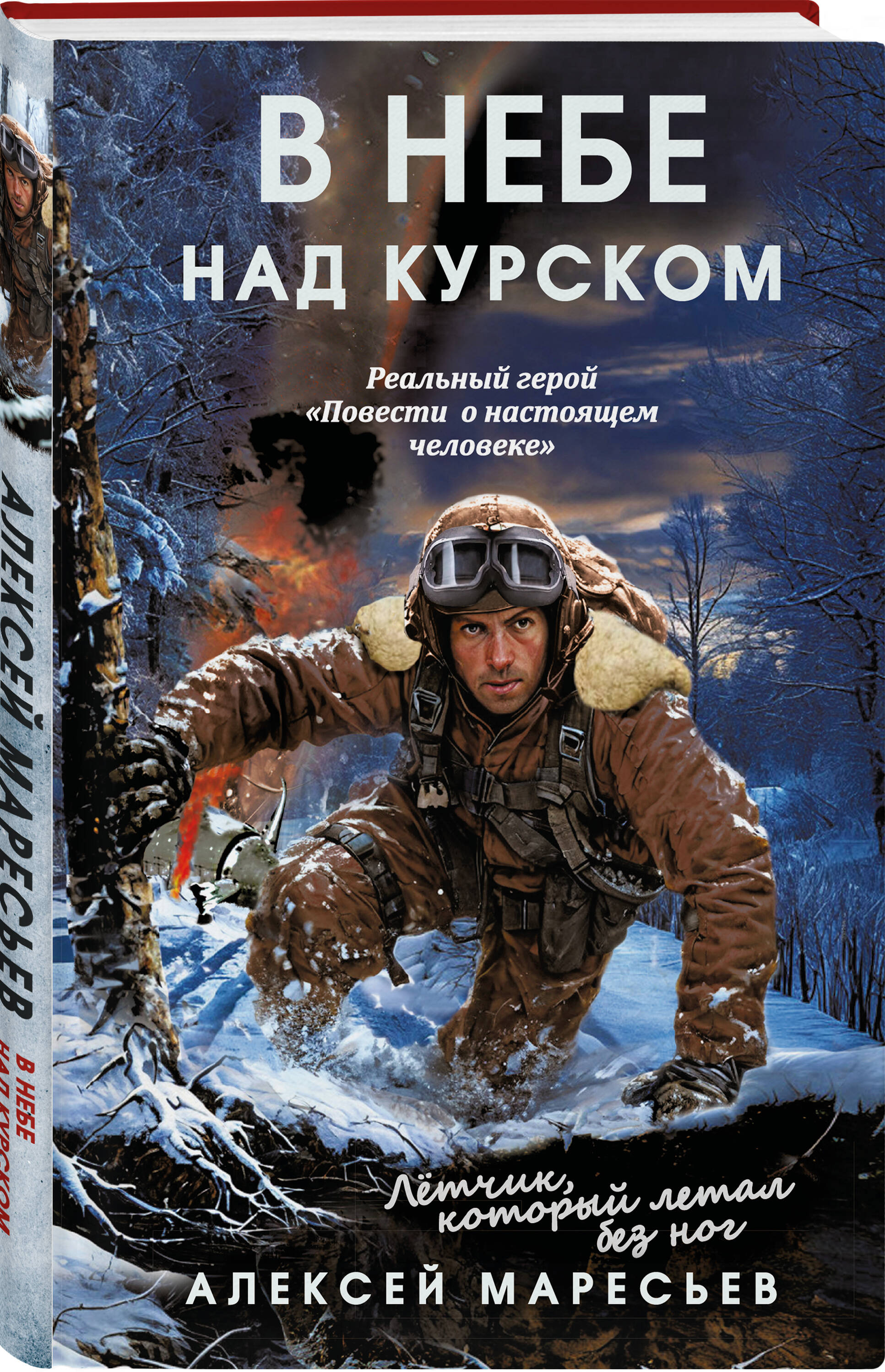 Книга Эксмо В небе над Курском. Реальный герой "Повести о настоящем человеке" - фото 1