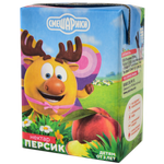 Нектар Смешарики Персик с 3 лет 0.2 л 27 шт.