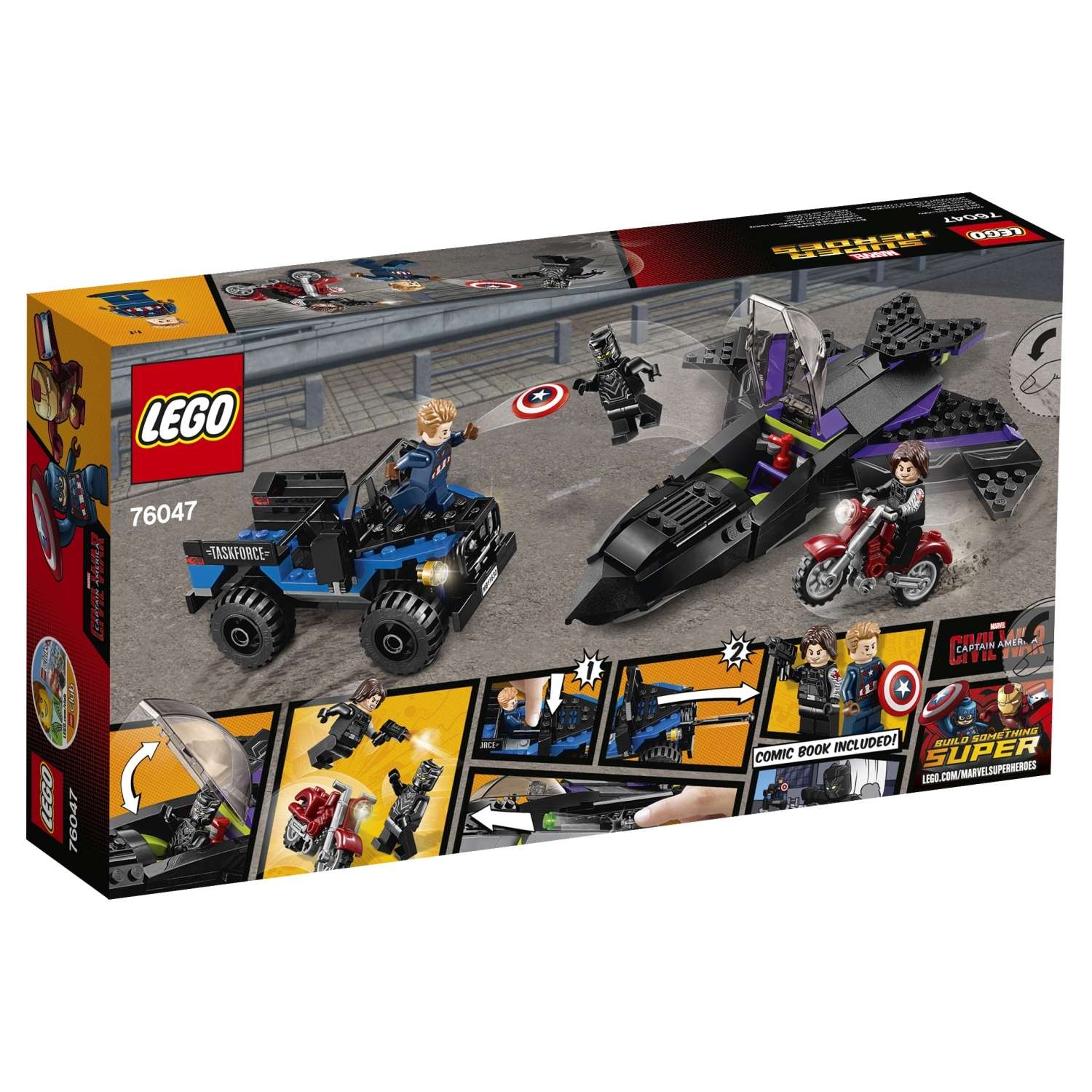 Конструктор LEGO Marvel Super Heroes блочный - фото 3