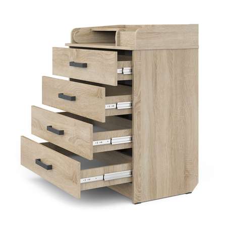 Пеленальный комод aton baby furniture Marvin дуб сонома