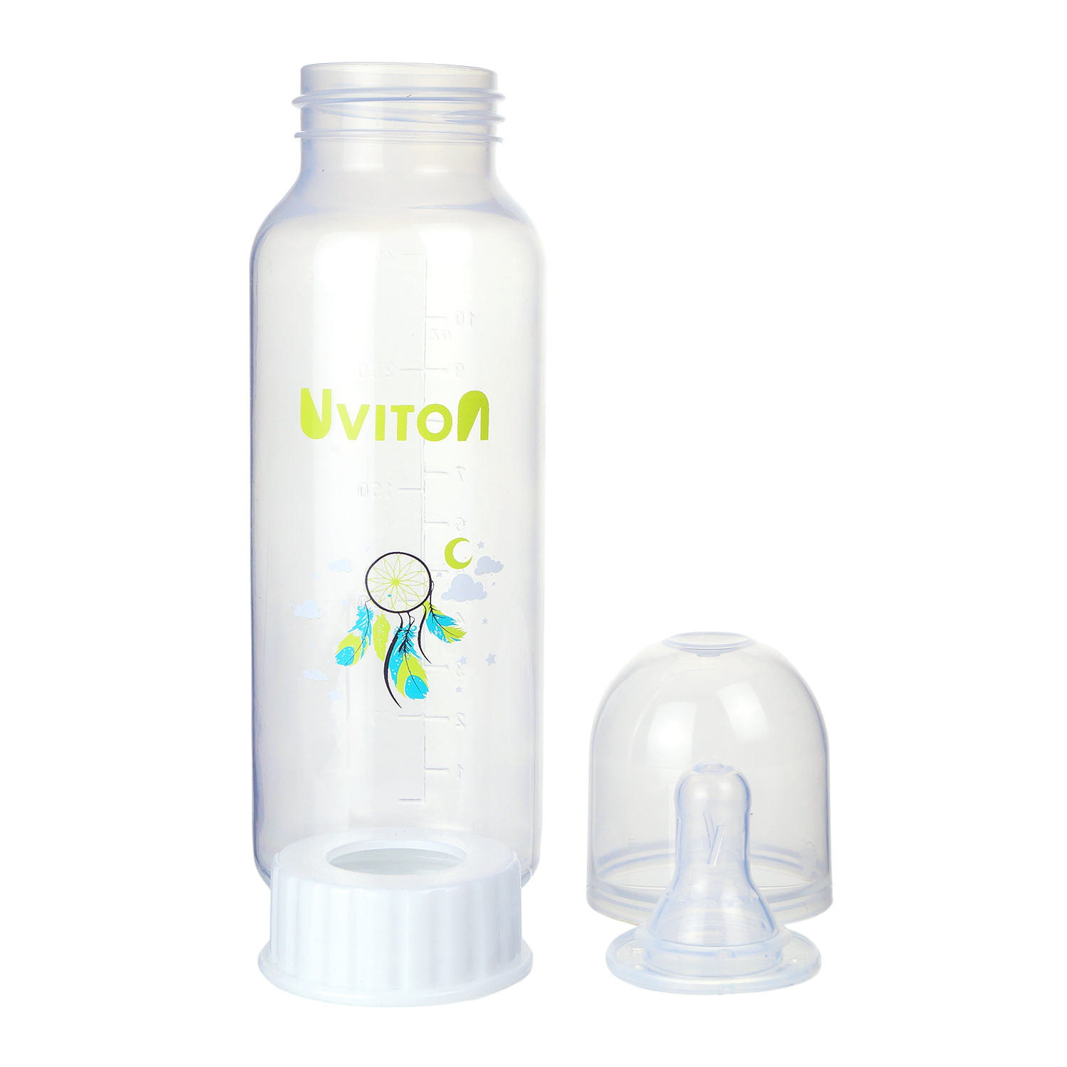 Бутылочка Uviton 250 мл 1 шт. в ассортименте - фото 10