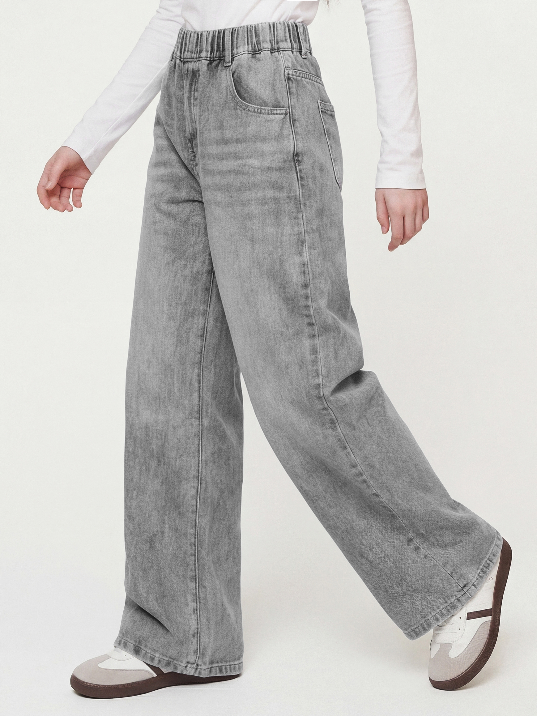 Джинсы-трубы СИНИЙ МИР R124A-IL - фото 8