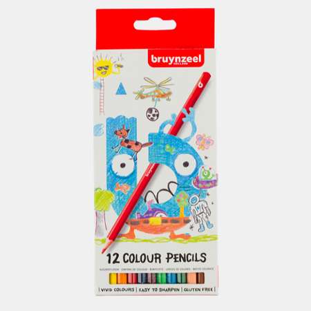 Карандаши цветные Bruynzeel 12 шт.