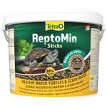 Корм для черепах Tetra 10л ReptoMin корм в виде палочек для водных черепах (ведро)