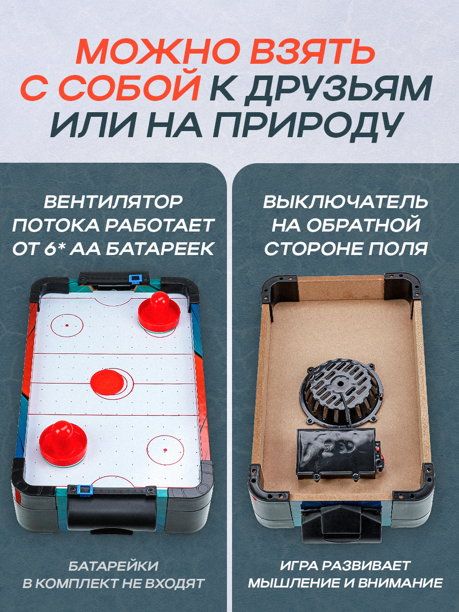 Настольная игра Рыжий кот аэрохоккей - фото 5