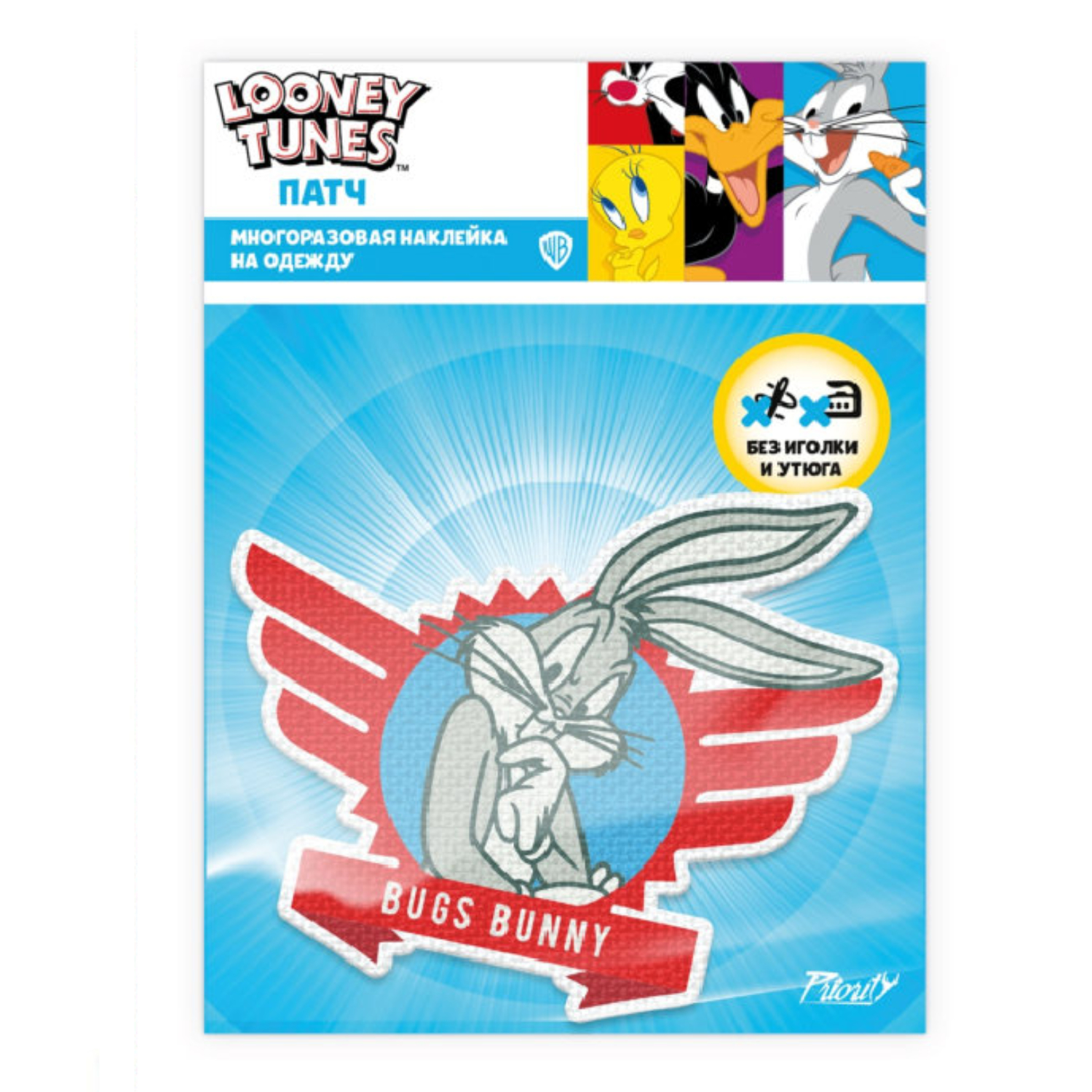 Наклейки PRIORITY Багз Банни - фото 1