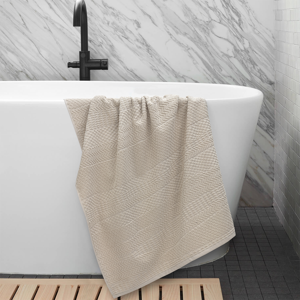 Полотенце BRAVO Жаккард 80 x 50 см 1 шт. - фото 2