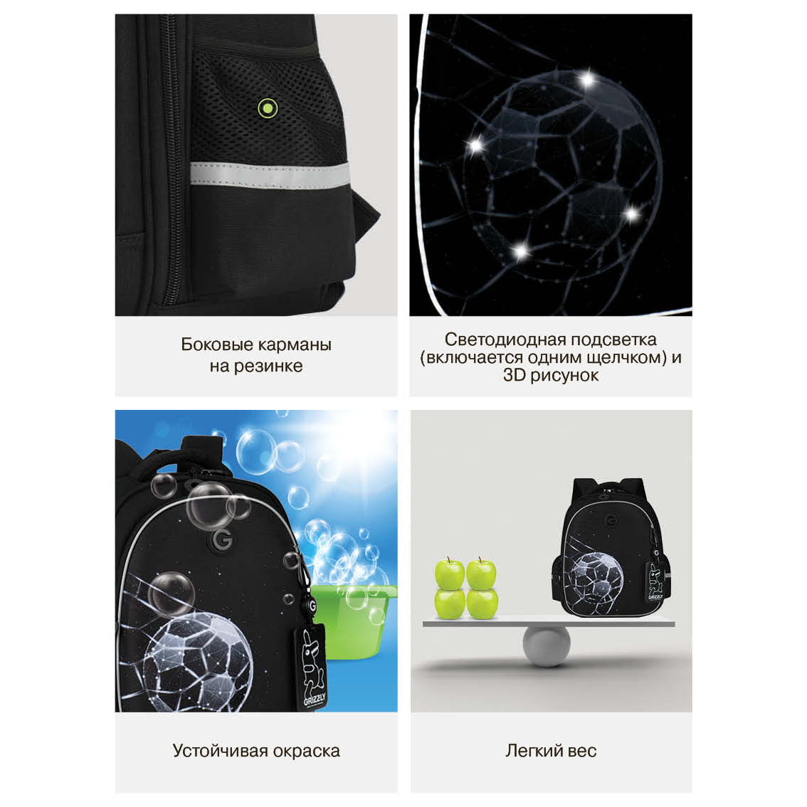 Ранец Grizzly Футбол - фото 13