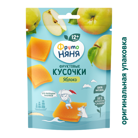 Фруктовые кусочки ФрутоНяня из яблок с 12 мес 53 г