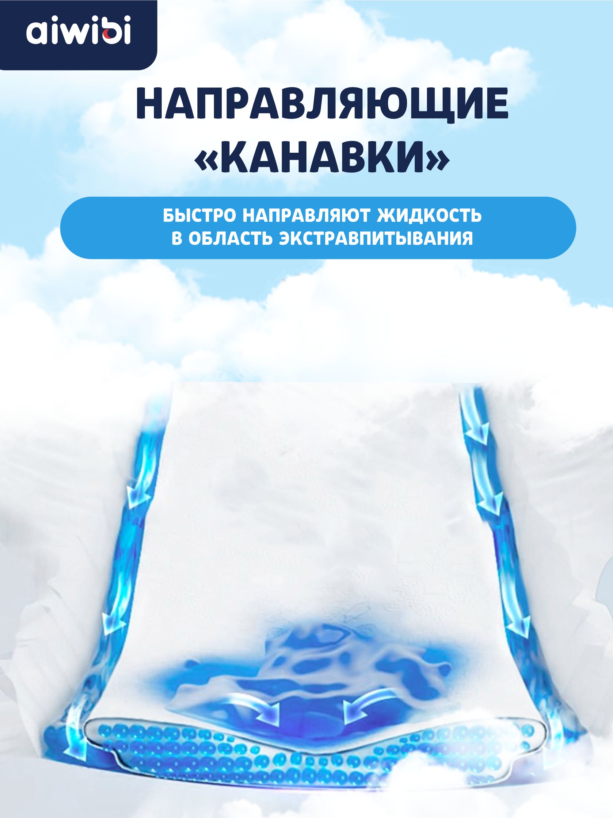 Трусики AIWIBI Comfy dry XL 52 шт. - фото 10
