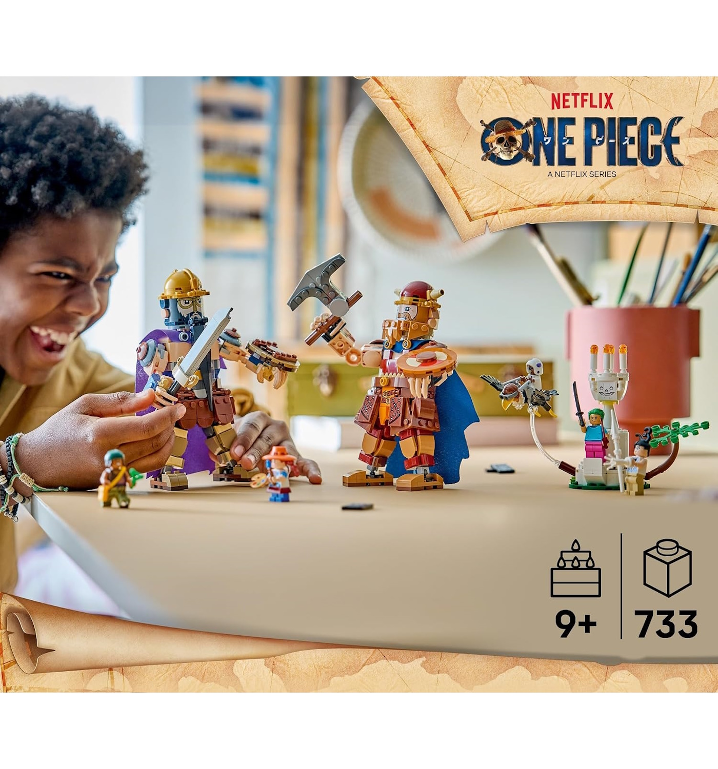 Конструктор LEGO One Piece Дорри против Броги 733 дет. - фото 4