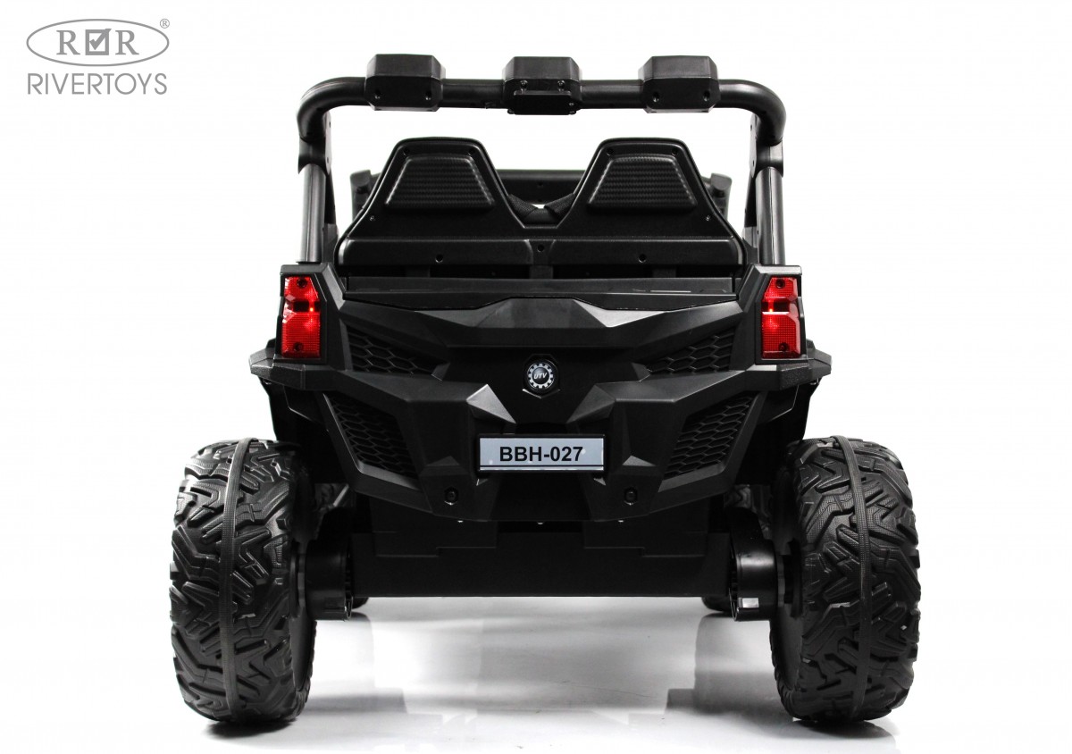 Электромобиль RIVERTOYS K777KK-LUX-BUGGY-BLACK С пультом ДУ - фото 5