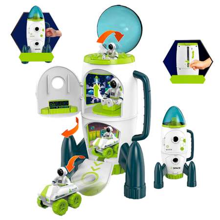 Игровой набор WiMi планетоход с астронавтом