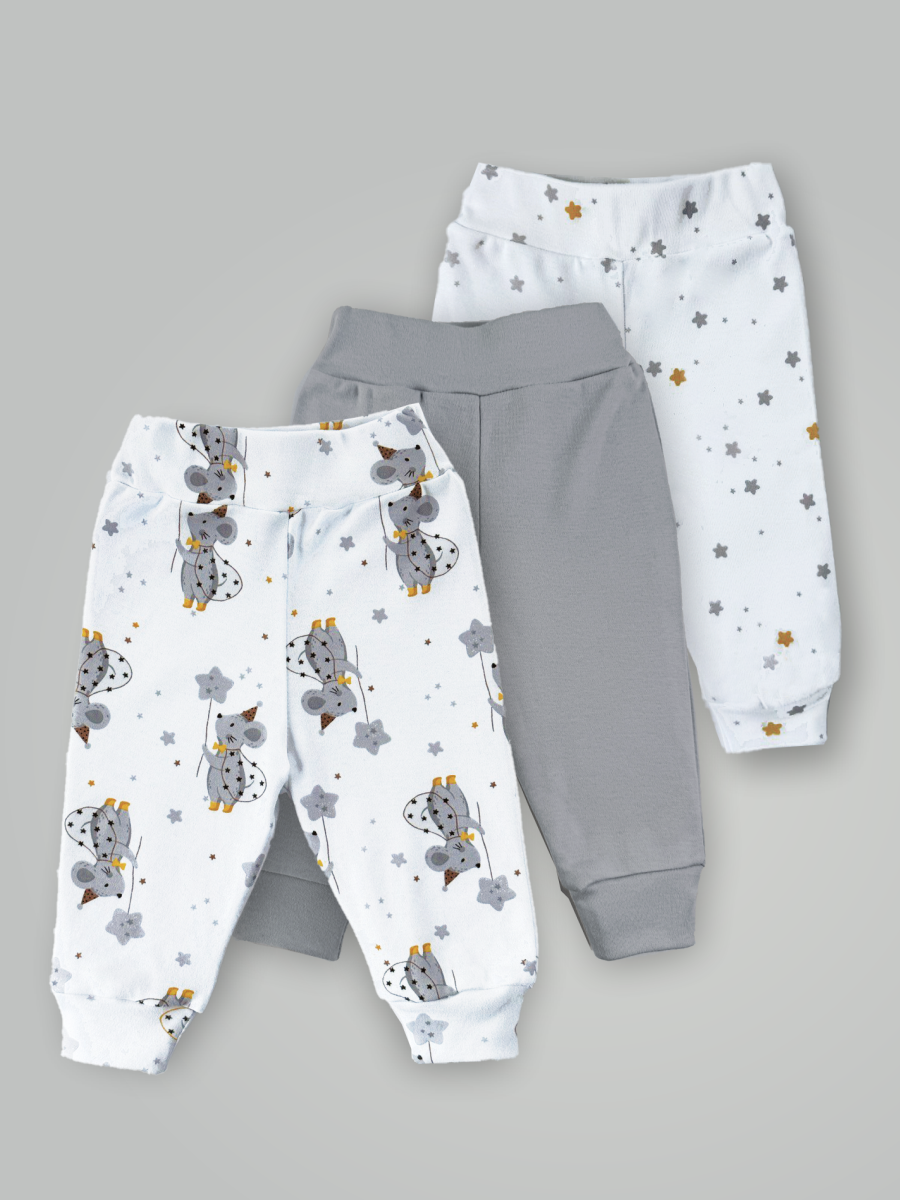 Штанишки 3 шт ШВЕЙНЫЕ ИСТОРИИ брюмыши - фото 1