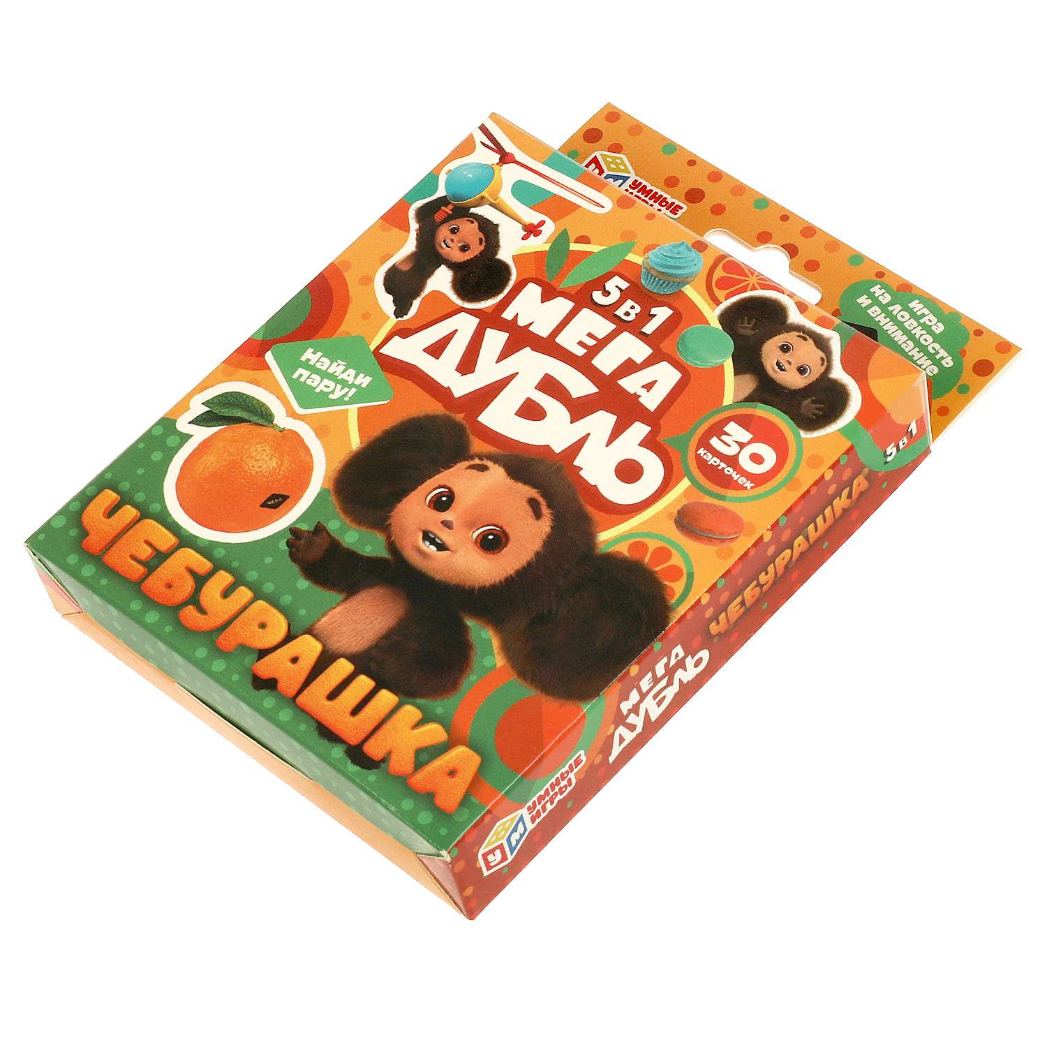 Настольная игра Умные игры Чебурашка Мега-Дубль - фото 7