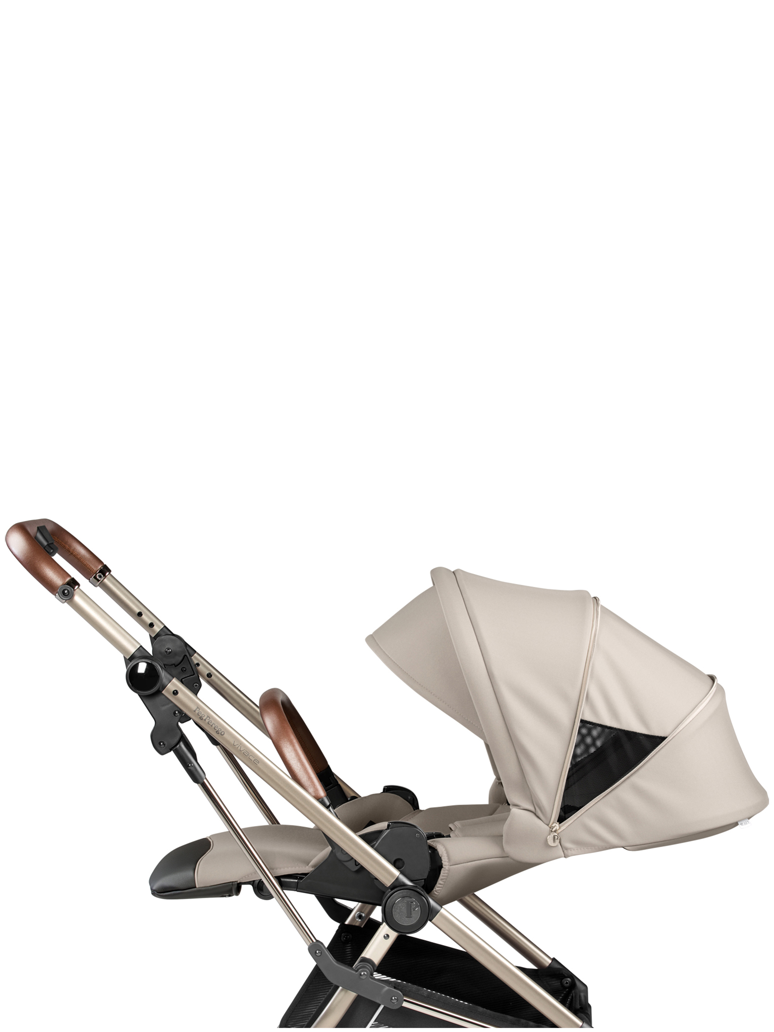Коляска прогулочная Peg-Perego Vivace бежевый - фото 14