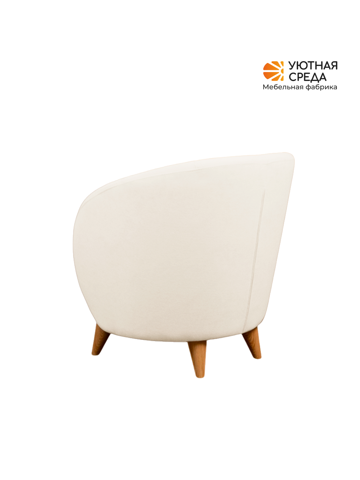 Кресло Уютная среда К300 белый - фото 17