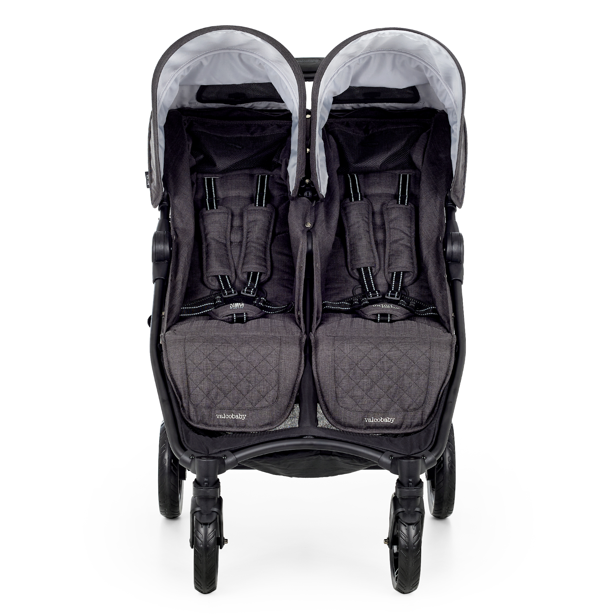 Коляска прогулочная Valco baby Slim Twin / Charcoal - фото 3