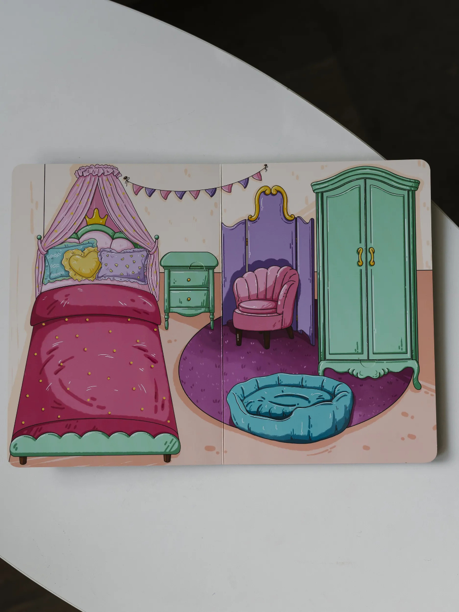 Настольная игра DvaDdomiki Книга-домик. Кукла с одеждой - фото 13