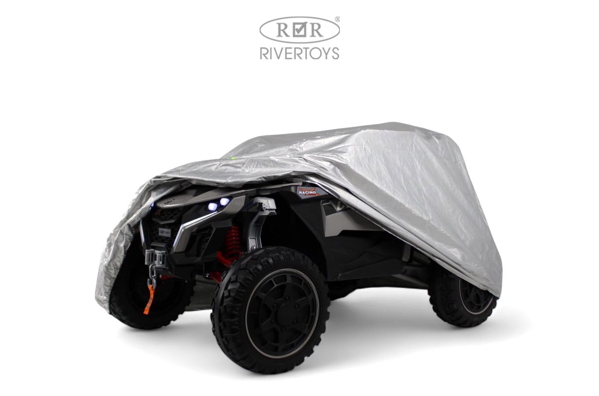 Электромобиль RIVERTOYS Z707ZZ-GREY С пультом ДУ - фото 8