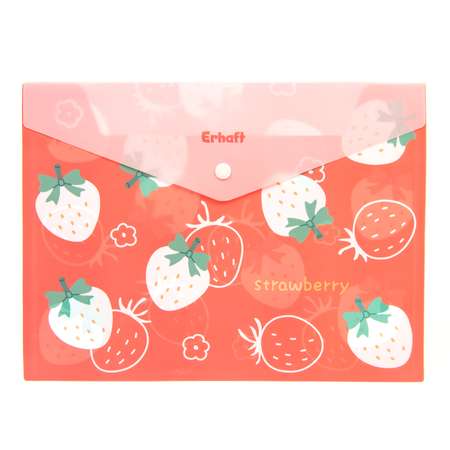 Папка-конверт Erhaft Strawberry А4 в ассортименте