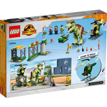 Конструктор LEGO Jurassic World Побег Тираннозавра блочный