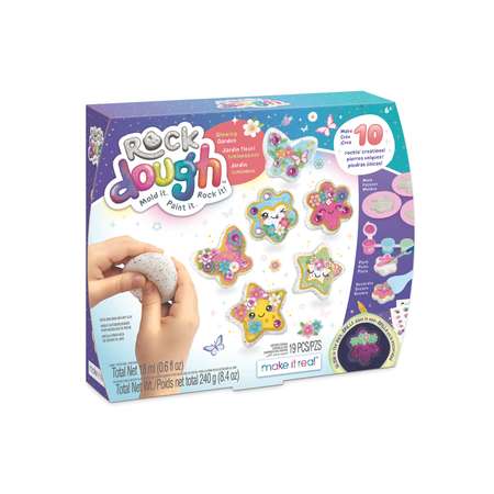 Набор для творчества Make it Real полимерная глина Светящийся сад