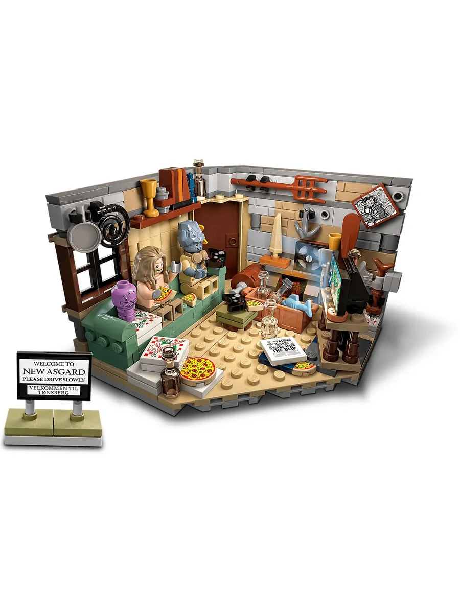 Конструктор LEGO Marvel Super Heroes Новый Асгард Бро Тора 265 дет. - фото 5