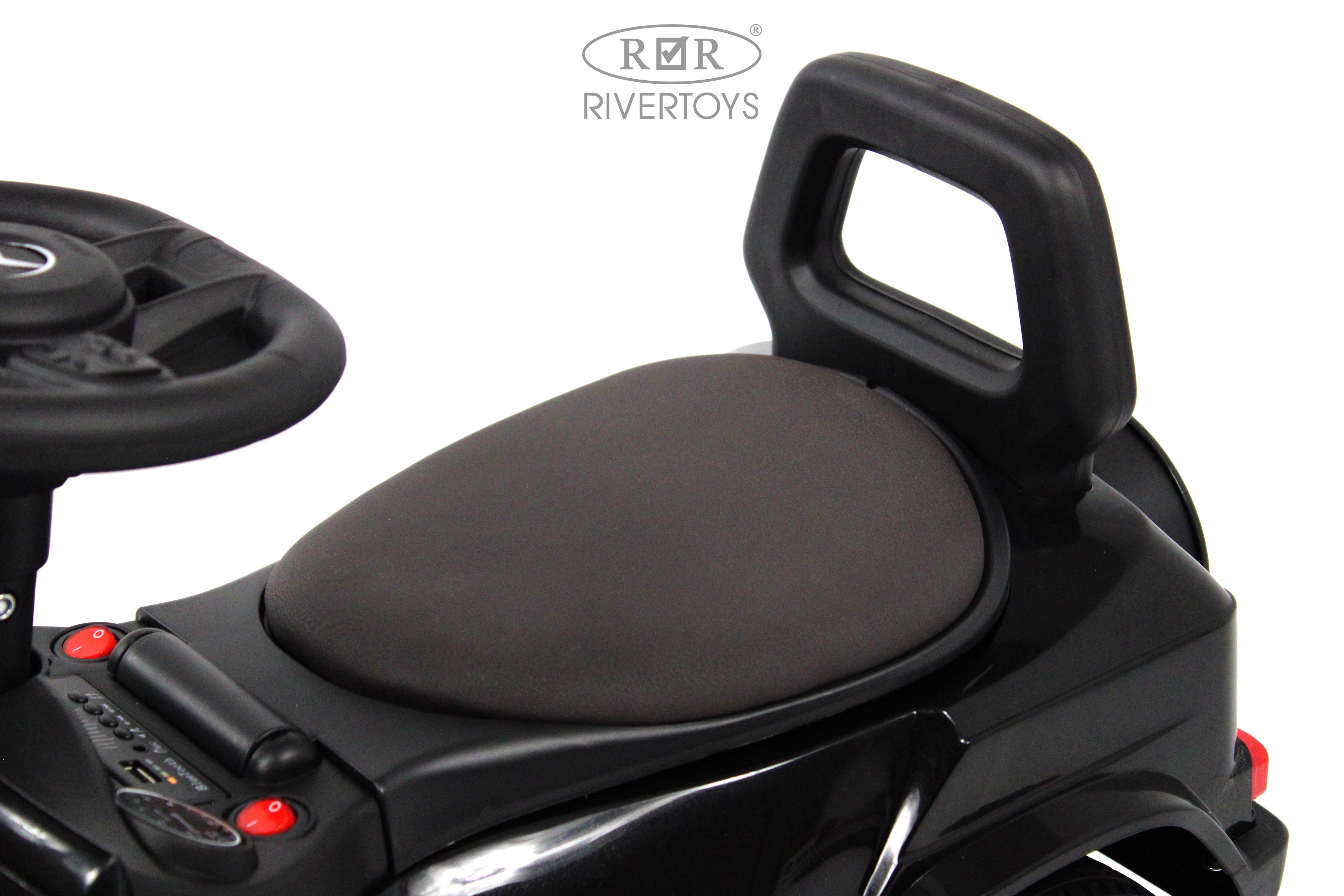 Каталка RIVERTOYS Mercedes-BenzG63 Black Diamond черный - фото 10