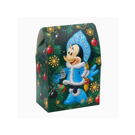 Коробка складная, новогодняя Disney \"С Новым годом!\", 16 х 24 х 9 см