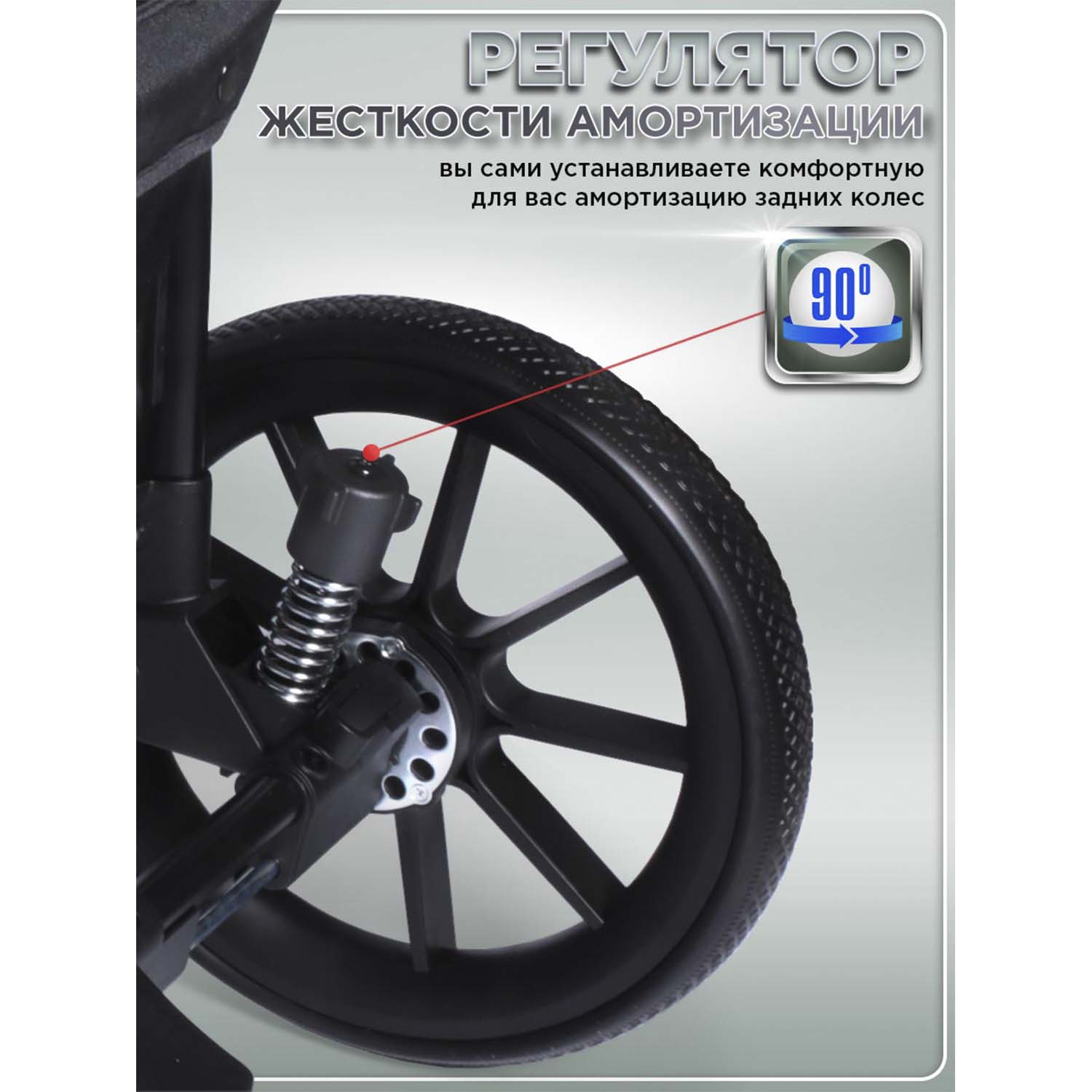 Коляска прогулочная BabyCare Venga Хвойный бархат хаки - фото 4