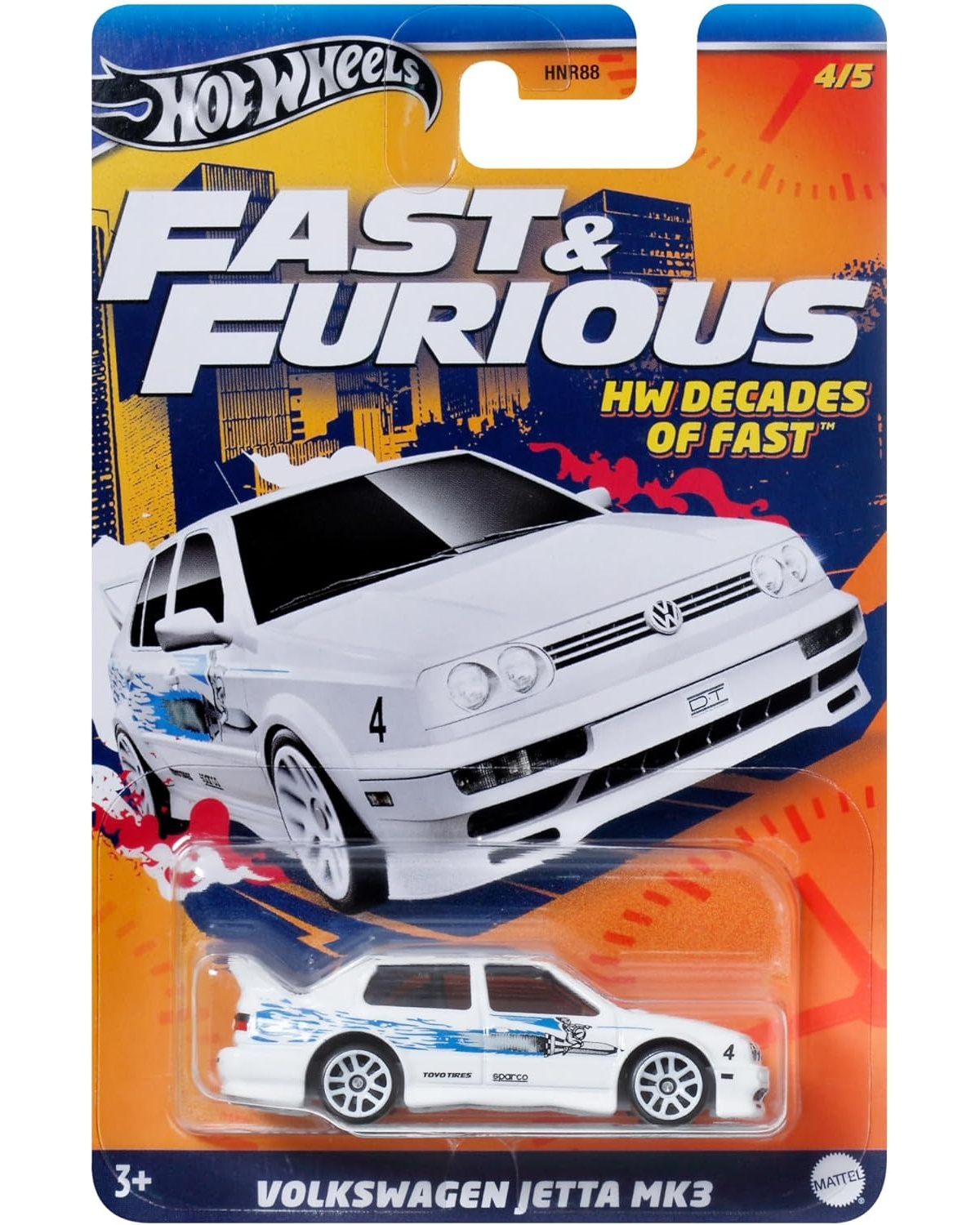 Автомобиль Hot Wheels Volkswagen Fast and Furious 1:64 HNR88/HRW44 - фото 5