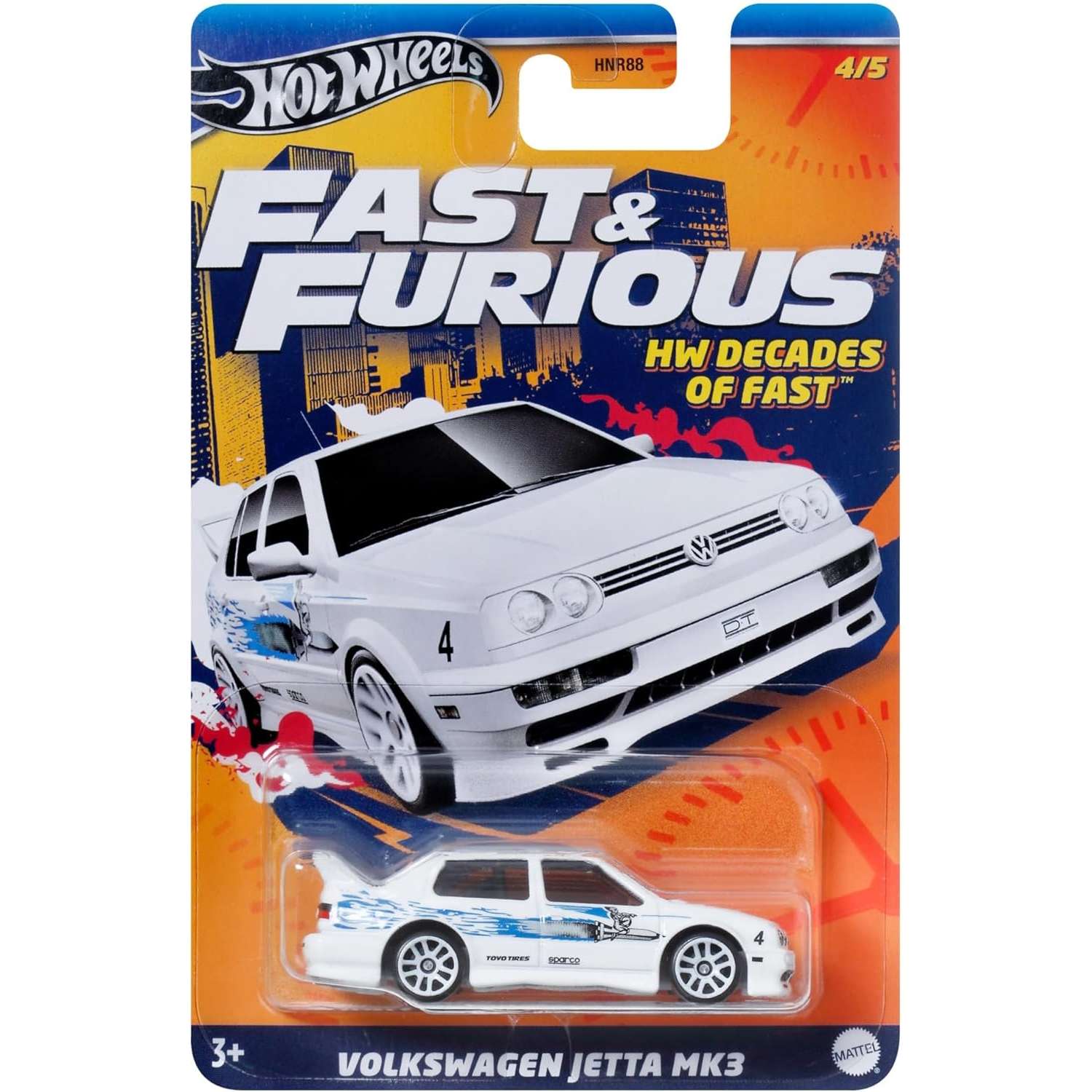Автомобиль Hot Wheels Volkswagen Fast and Furious 1:64 HNR88/HRW44 - фото 5