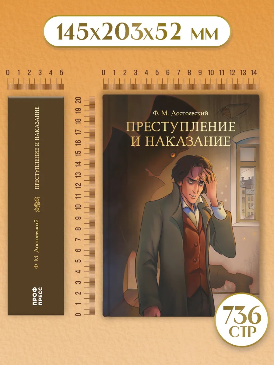 Книга Проф-Пресс Преступление и наказание. Ф. Достоевский 736 стр. - фото 8