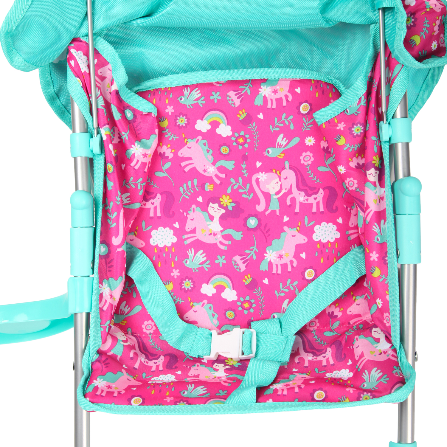 Коляска-трость для кукол Demi Star 9617 Unicorn2 - фото 7