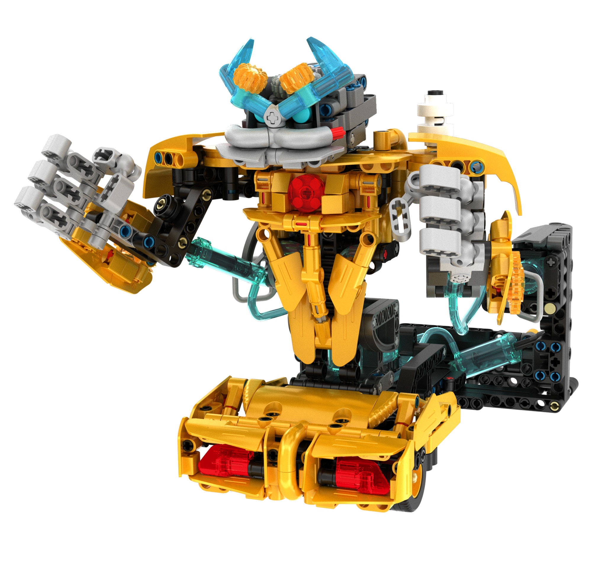 Изображение товара Конструктор Im.Master Гидравлический боевой робот 717 деталей