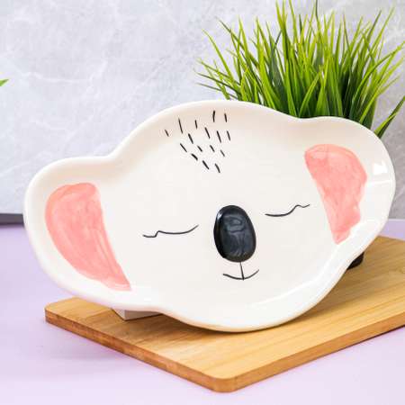 Тарелка керамическая iLikeGift Koala plate