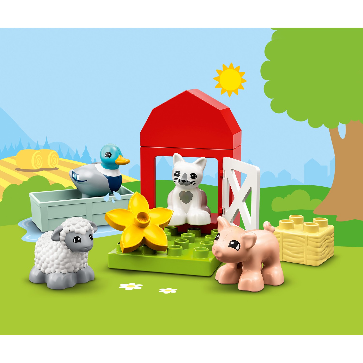 Конструктор LEGO DUPLO Уход за животными на ферме - фото 5