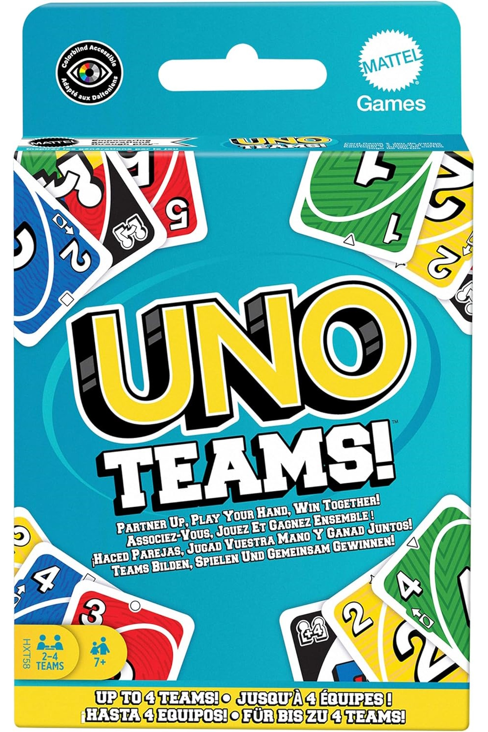 Настольная игра Arnetta Mattel Uno команды - фото 1