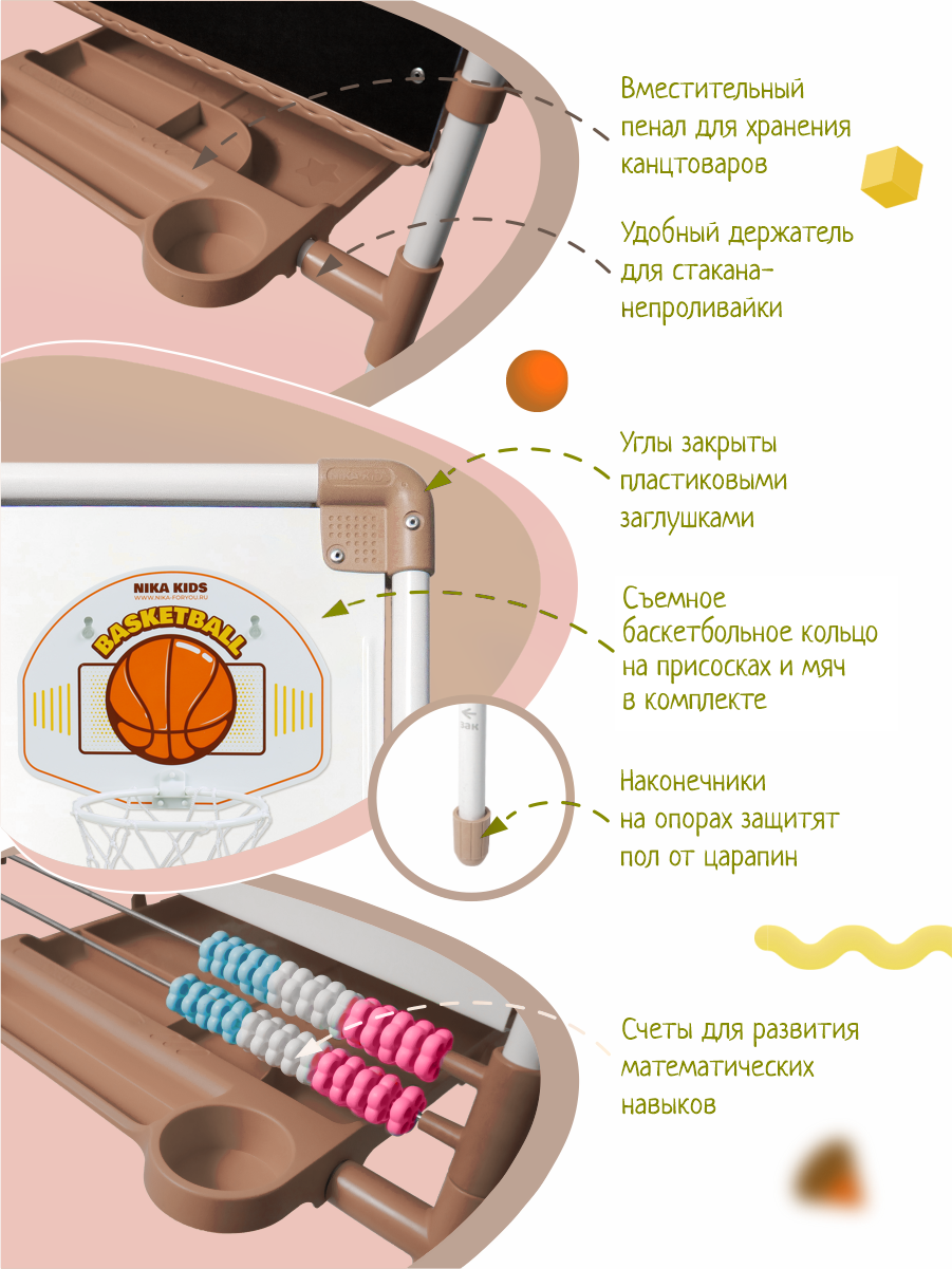 Магнитно-грифельная доска InHome - фото 5