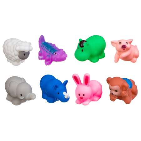 Игрушка Bondibon для ванной Животные 8 штук