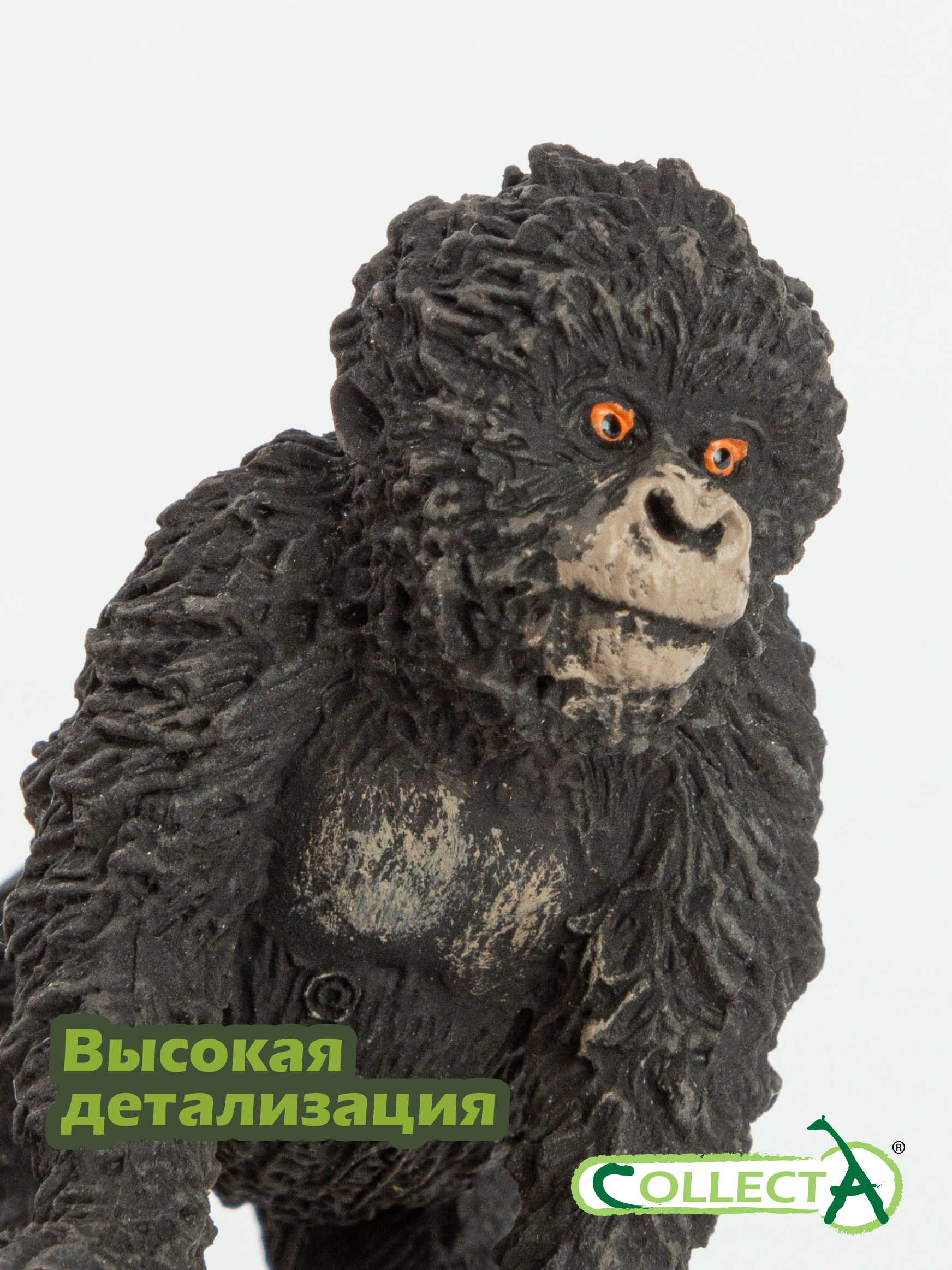 Фигурка Collecta Горилла горная детёныш - фото 3