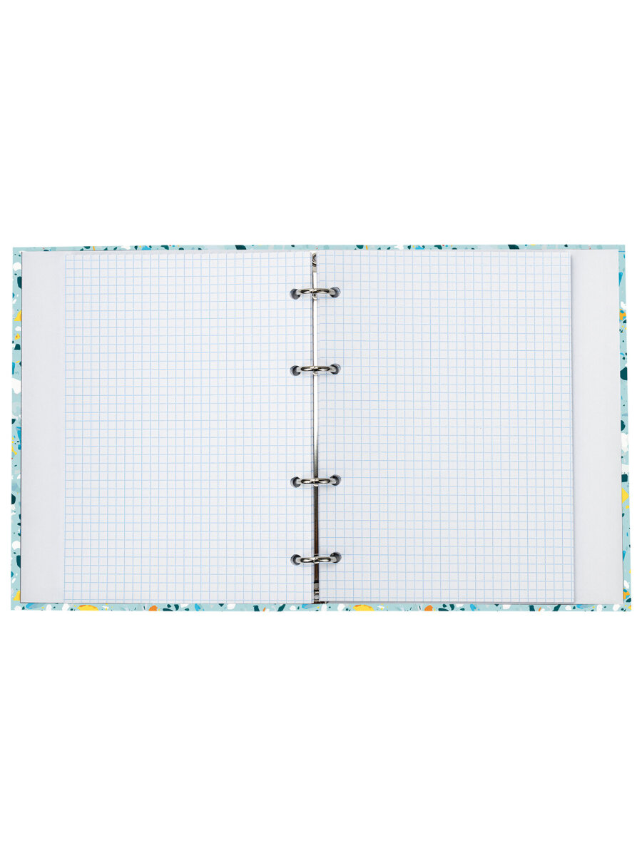 Тетрадь со сменным блоком Brauberg клетка 120 лист. - фото 7