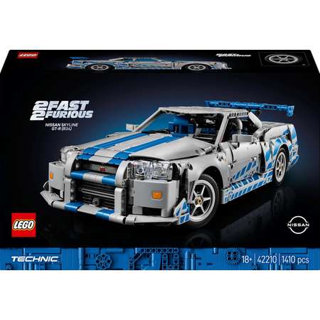 Конструктор LEGO Technic Nissan Skyline GT-R 1410 дет.