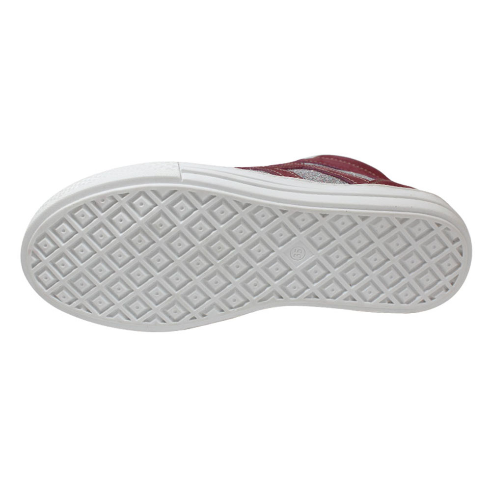 Кеды BEST.A 264/22-OV BESTA Кеды для девочки,бордовый нубук - фото 5