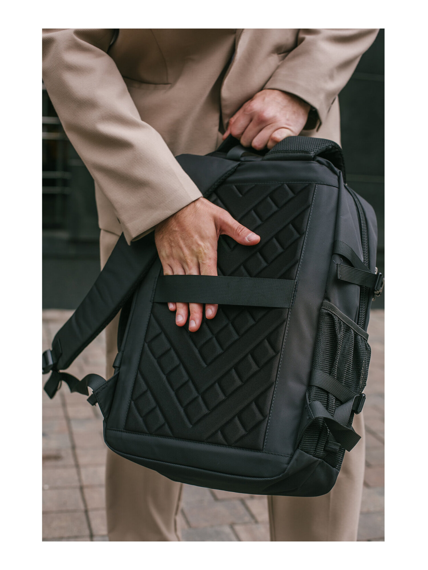 Рюкзак сумка HEIKKI мини чемодан дорожный ручная кладь для путешествий - фото 22