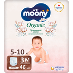 Трусики Moony Organic M (5-10 кг) 46 шт.
