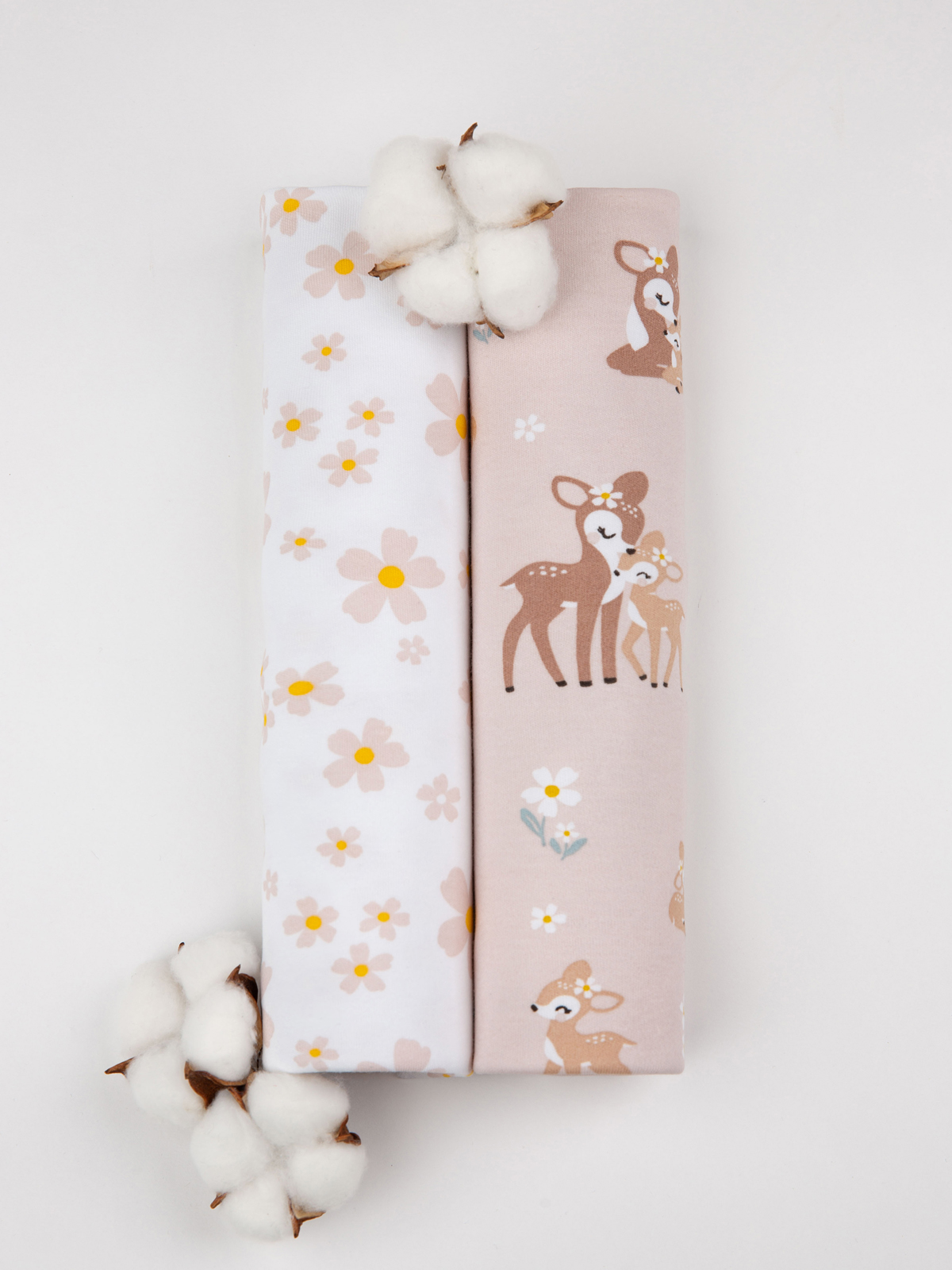 Пелёнка inlovery трикотаж 85х100 см 2 шт. - фото 8